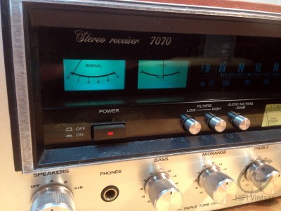 Sansui 7070 Ampli tuner Hifi vintage réparateur