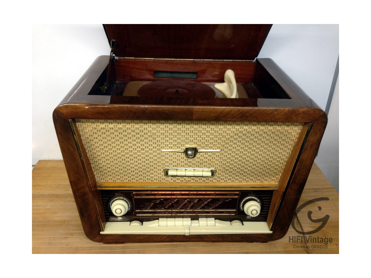 Terta T-528-G  electrophone radio hifi vintage réparateur