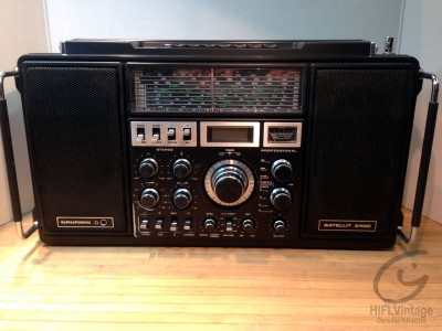 Grundig Satellit 2400 poste radio hifivintage réparations