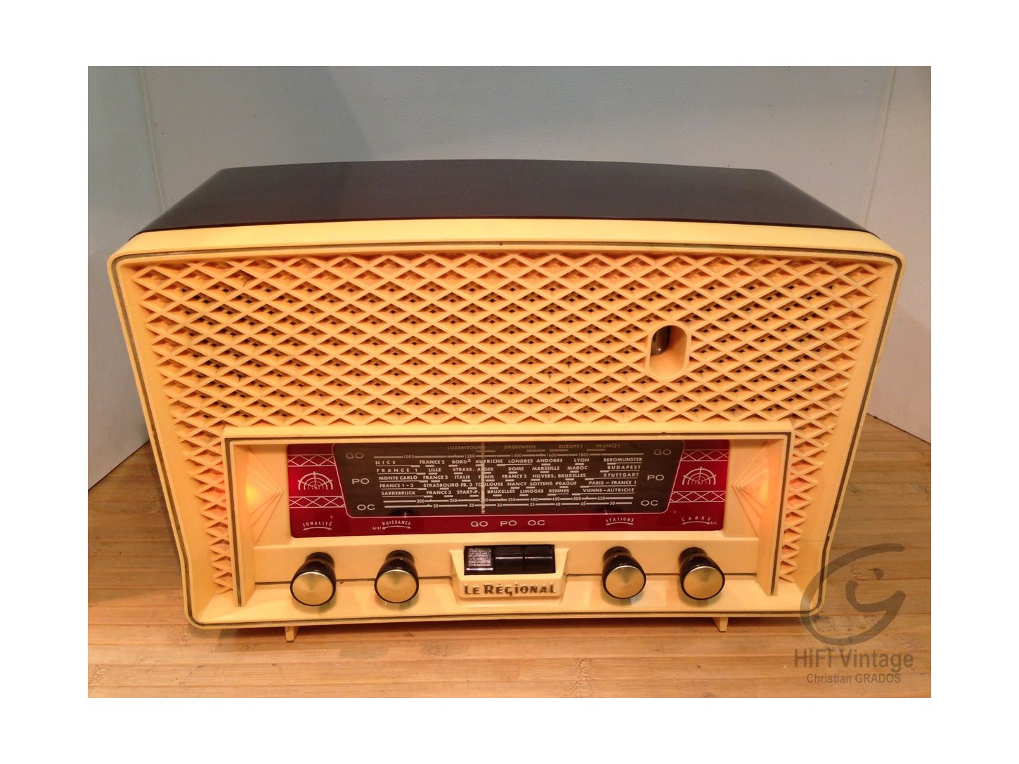 Le Regional Type 59 poste radio Hifi vintage Réparations