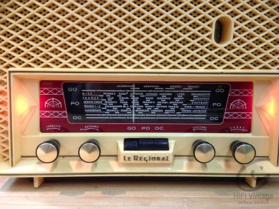 Le Regional Type 59 poste radio Hifi vintage Réparations