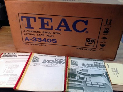 Teac A-3440 Hifi vintage réparations