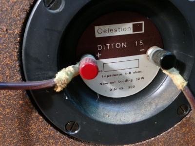 Celestion Ditton 15 Hifi vintage réparations