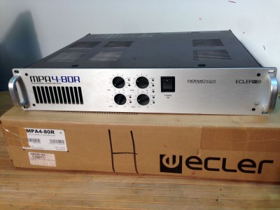 ECLERC MPA4-80-R Hifi vintage 