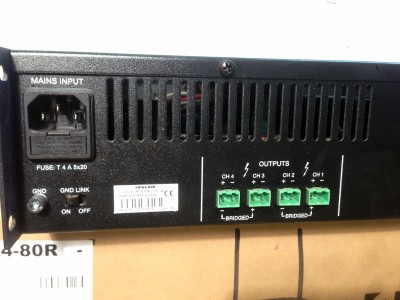 ECLERC MPA4-80-R Hifi vintage