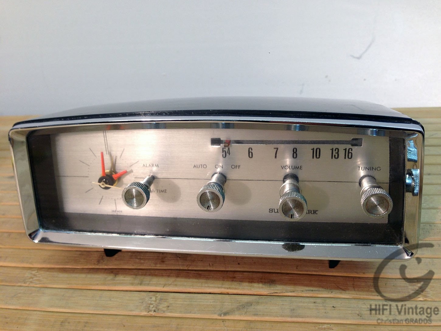 SUN Mark radio reveil Hifi vintage