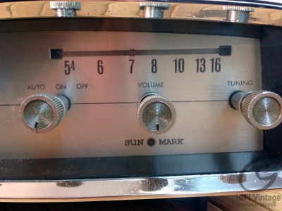 SUN Mark radio reveil Hifi vintage
