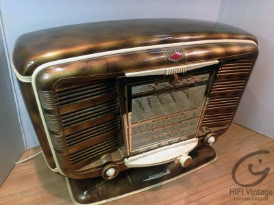 SNR Excelsior 52 maron Hifi vintage