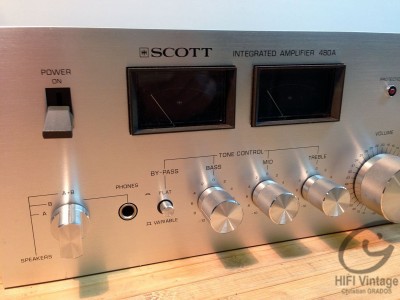 SCOTT 480-A amplificateur Hifi Vintage