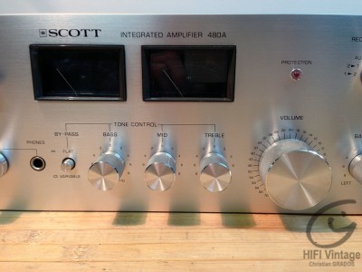 SCOTT 480-A amplificateur Hifi Vintage