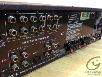 SCOTT 480-A amplificateur Hifi Vintage