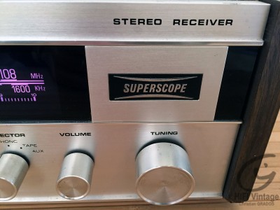SUPERSCOPE R-340 Amplificateur intégré Hifi vintage Réparateur