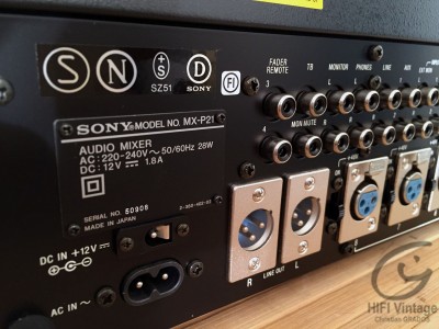 SONY MX-P21 mixer