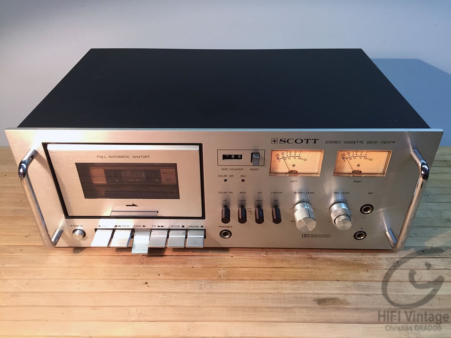 SCOTT CD 67-R magnétophone a cassette K7 hifi vintage