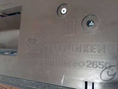 TELEFUNKEN Opérette 2650