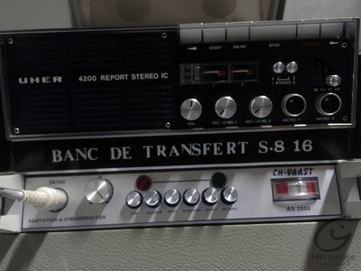 Hifi Vintage UHER Banc de Transfert S8-16