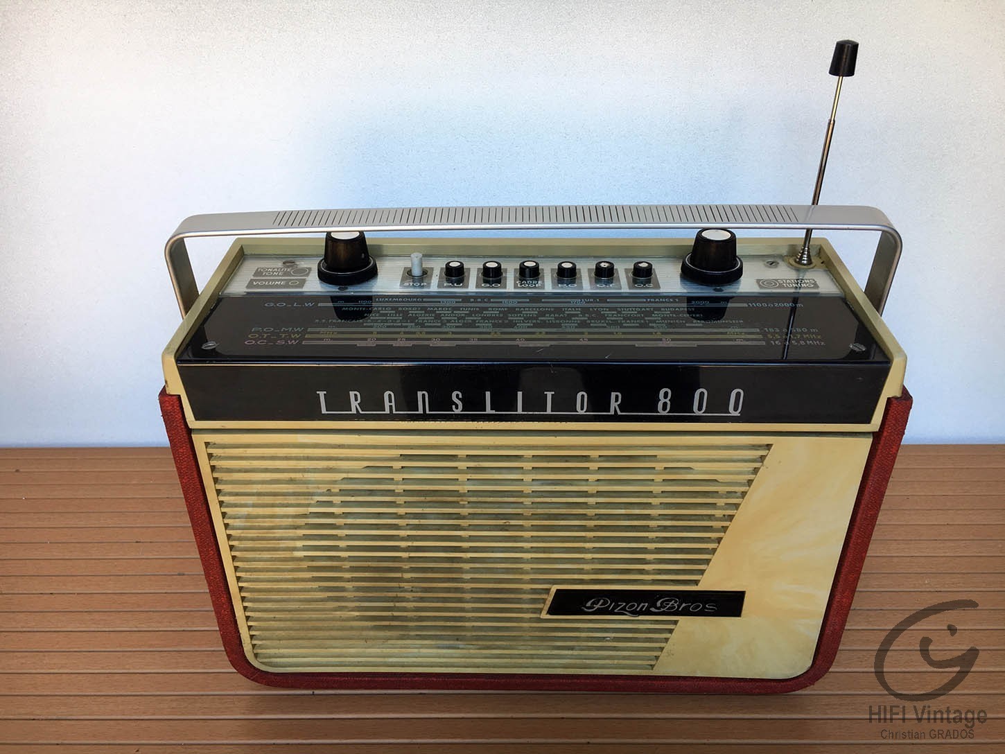 Hifi Vintage PIZON-BROS-Translitor-800