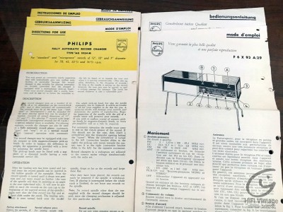 Hifi Vintage PHILIPS F-6-X93-A29
