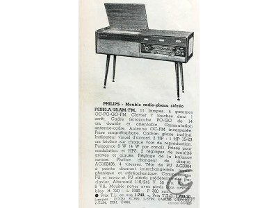 Hifi Vintage PHILIPS F-6-X93-A29