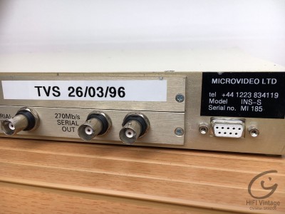 Hifi Vintage MICROVIDEO INS-S