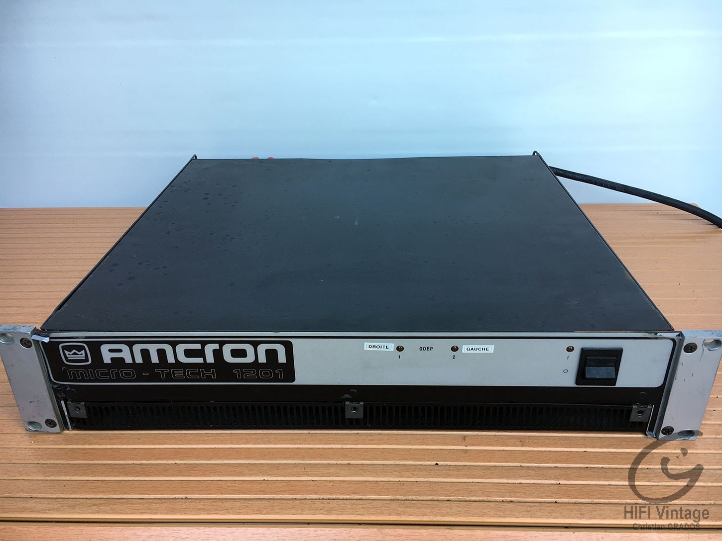 CROWN AMCRON Model Micro tech 1201