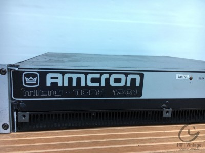 Hifi Vintage CROWN AMCRON Model Micro tech 1201
