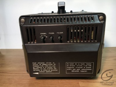 Hifi Vintage Recepteur Télévision portatif métal