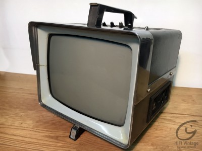 Hifi Vintage television aluminium