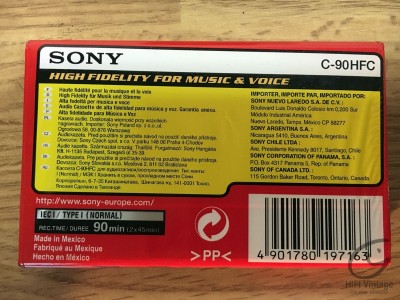 Hifi Vintage SONY HF-90