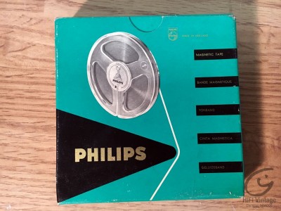 Hifi Vintage PHILIPS Bande 10cm Verte