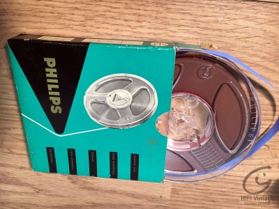 Hifi Vintage PHILIPS Bande 10cm Verte