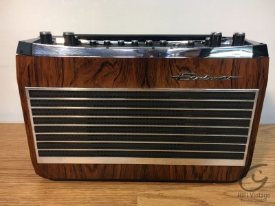 Hifi Vintage RADIONETTE Explorer WOOD