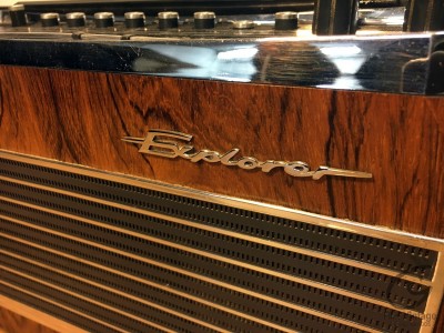 Hifi Vintage RADIONETTE Explorer WOOD