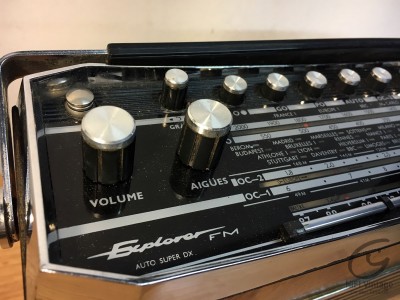 Hifi Vintage RADIONETTE Explorer WOOD