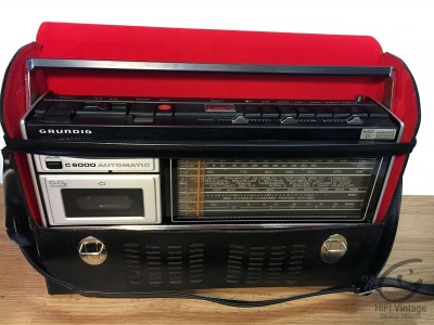 Hifi Vintage PHILIPSGRUNDIG C-6000 Automatic Postes Portable Transistors