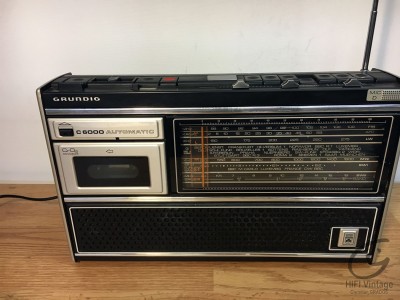 Hifi Vintage PHILIPSGRUNDIG C-6000 Automatic Postes Portable Transistors
