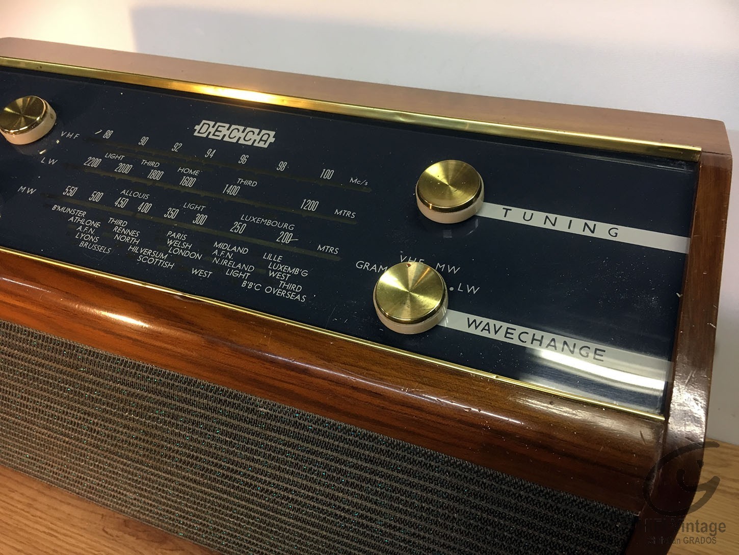 Hifi Vintage DECCA DMR-88 poste radio Hifi vintage réparations