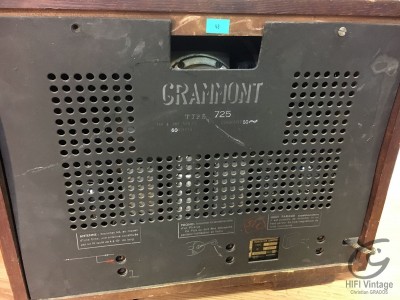 GRAMMONT Type 725 Hifi Vintage réparation