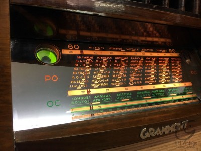 GRAMMONT Type 5016 Hifi Vintage réparation