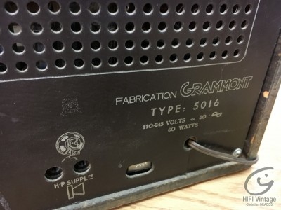 Hifi Vintage GRAMMONT Type 5016