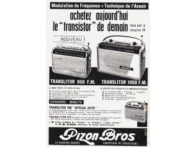 PIZON BROS Translitor 1000 FM