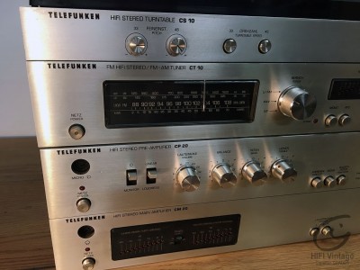 TELEFUNKEN Chaîne complète CP-20/CM-20/CT-10/CS-10