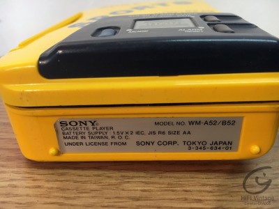 Hifi Vintage SONY WM-B-52