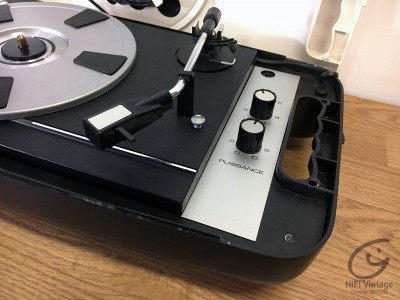 Hifi Vintage FRANCE ELECTRONIQUE Electrophone Blanc et noir