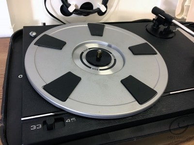 Hifi Vintage FRANCE ELECTRONIQUE Electrophone Blanc et noir