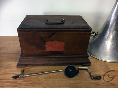 Hifi Vintage PATHE Phonographe cylindre Chante Clair