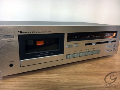 Hifi Vintage NAKAMICHI 480 Alu