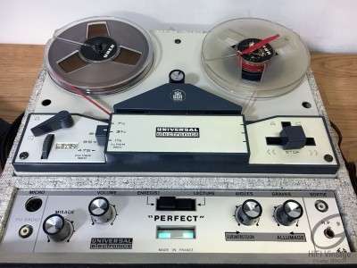Hifi Vintage UNIVERSAL ELECTRONICS Magnétophone BSR Perfect