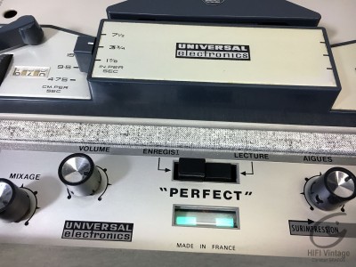 Hifi Vintage UNIVERSAL ELECTRONICS Magnétophone BSR Perfect