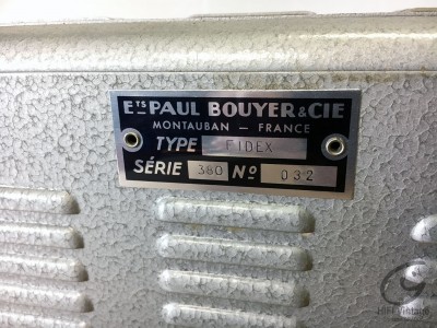 Hifi Vintage BOUYER Fidex-380